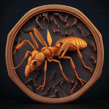 3D модель Camponotus amamianus (STL)